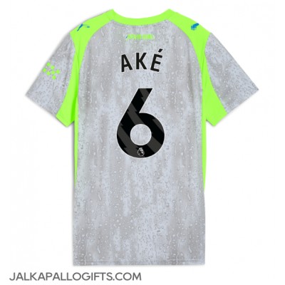 Manchester City Nathan Ake #6 Kolmaspaita Naiset 2025-26 Lyhythihainen Manchester City Nathan Ake #6 Kolmaspaita Naiset 2025-26 Lyhythihainen